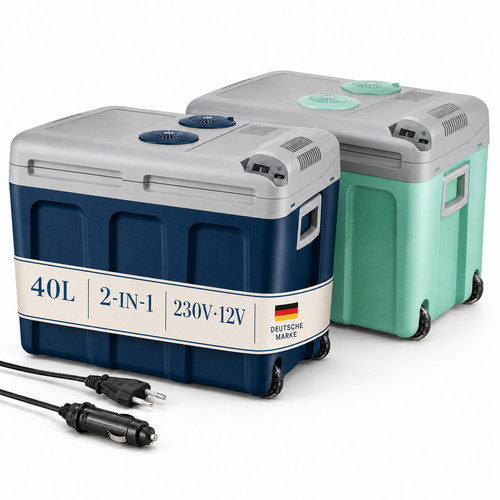 Kühlbox 12v 230v 2in1