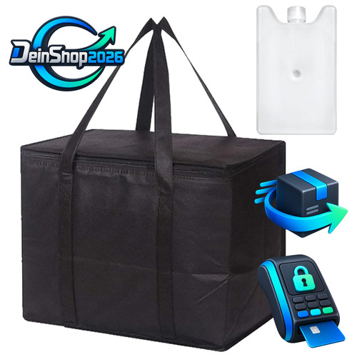 Kühltasche faltbar 35l mit - kühltasche,