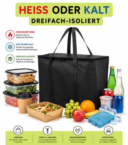 Thermotasche kalt warm - xl,